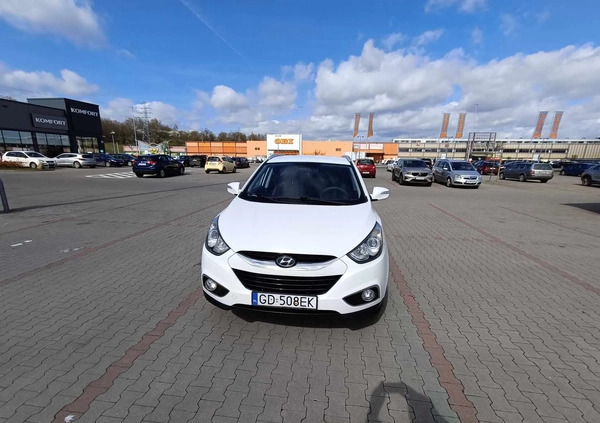 Hyundai ix35 cena 38900 przebieg: 183500, rok produkcji 2012 z Gdańsk małe 326